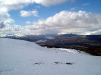 View from top of Gondola Station on Aonach Mor